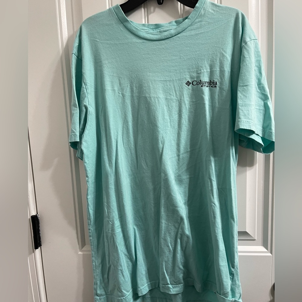 columbia dog tshirt